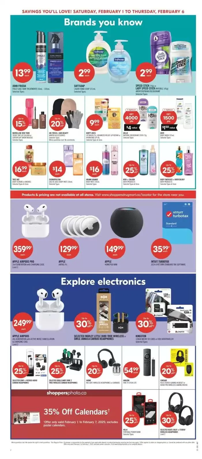 Top offers for smart savers from February 1 to February 6 2025 - flyer page 9