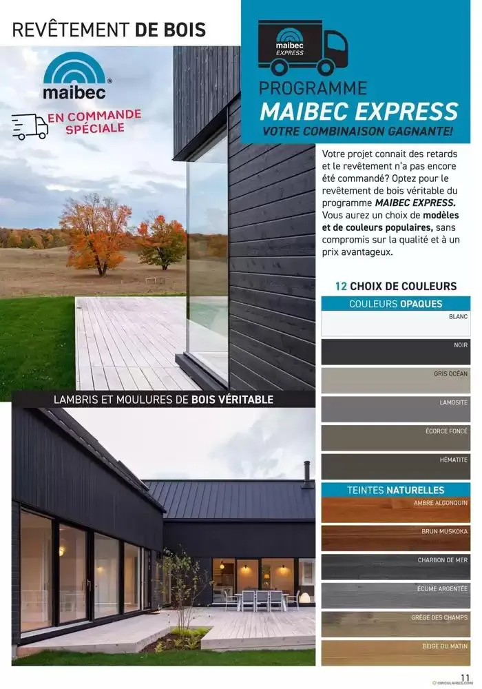 SERVICE D'ESTIMATION DE PROJET 2025 from February 20 to May 14 2025 - flyer page 11