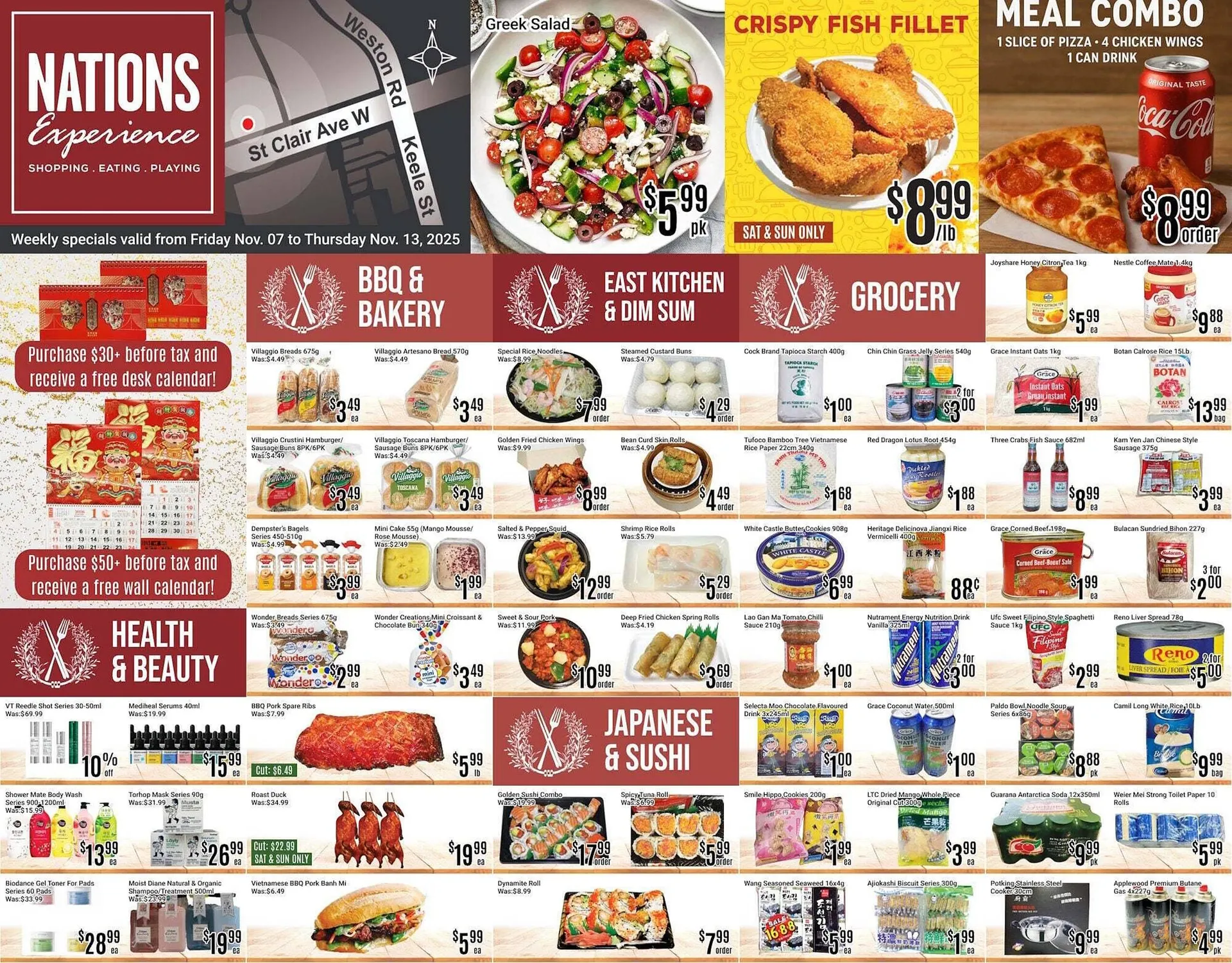 Nations Fresh Foods flyer from November 7 to November 14 2025 - flyer page 1