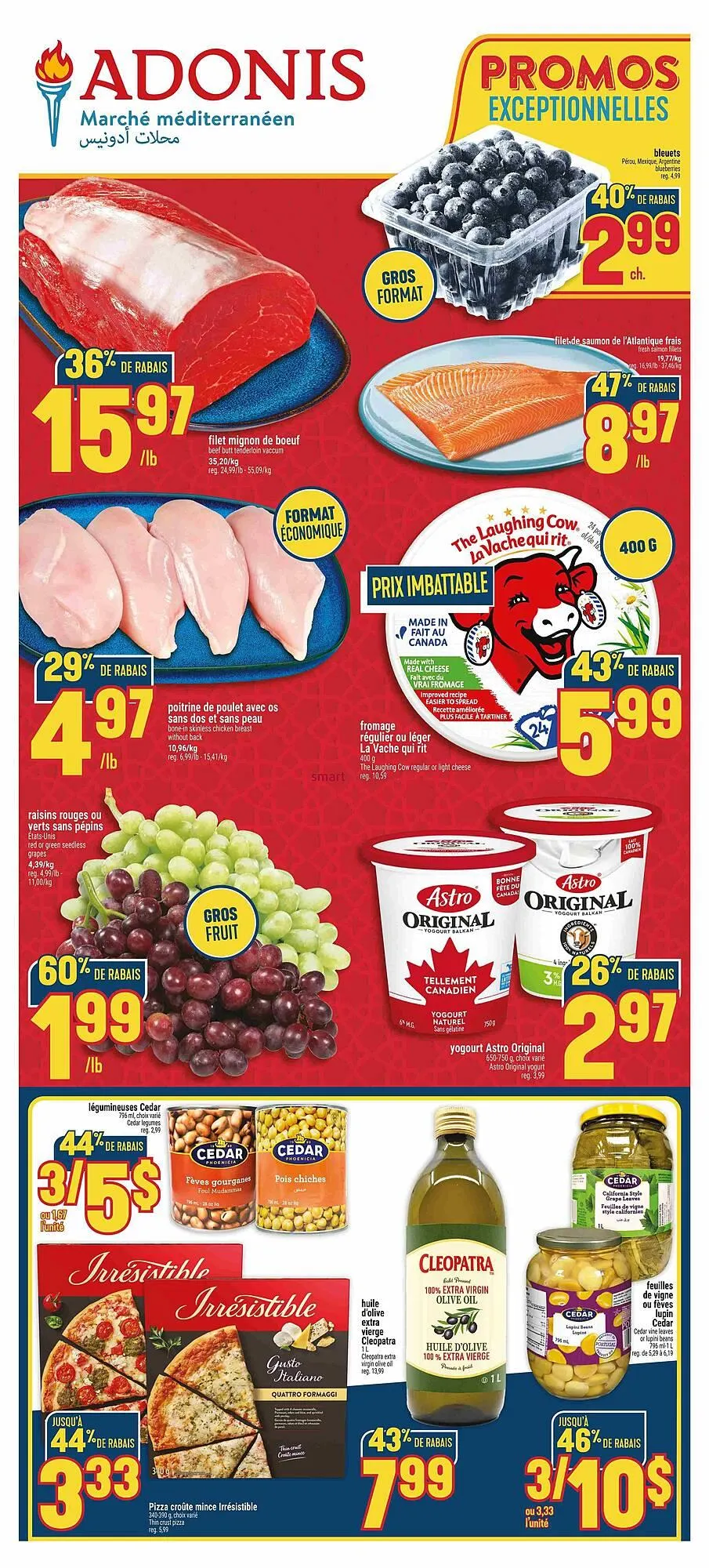 Marché Adonis flyer from November 6 to November 12 2025 - flyer page 1