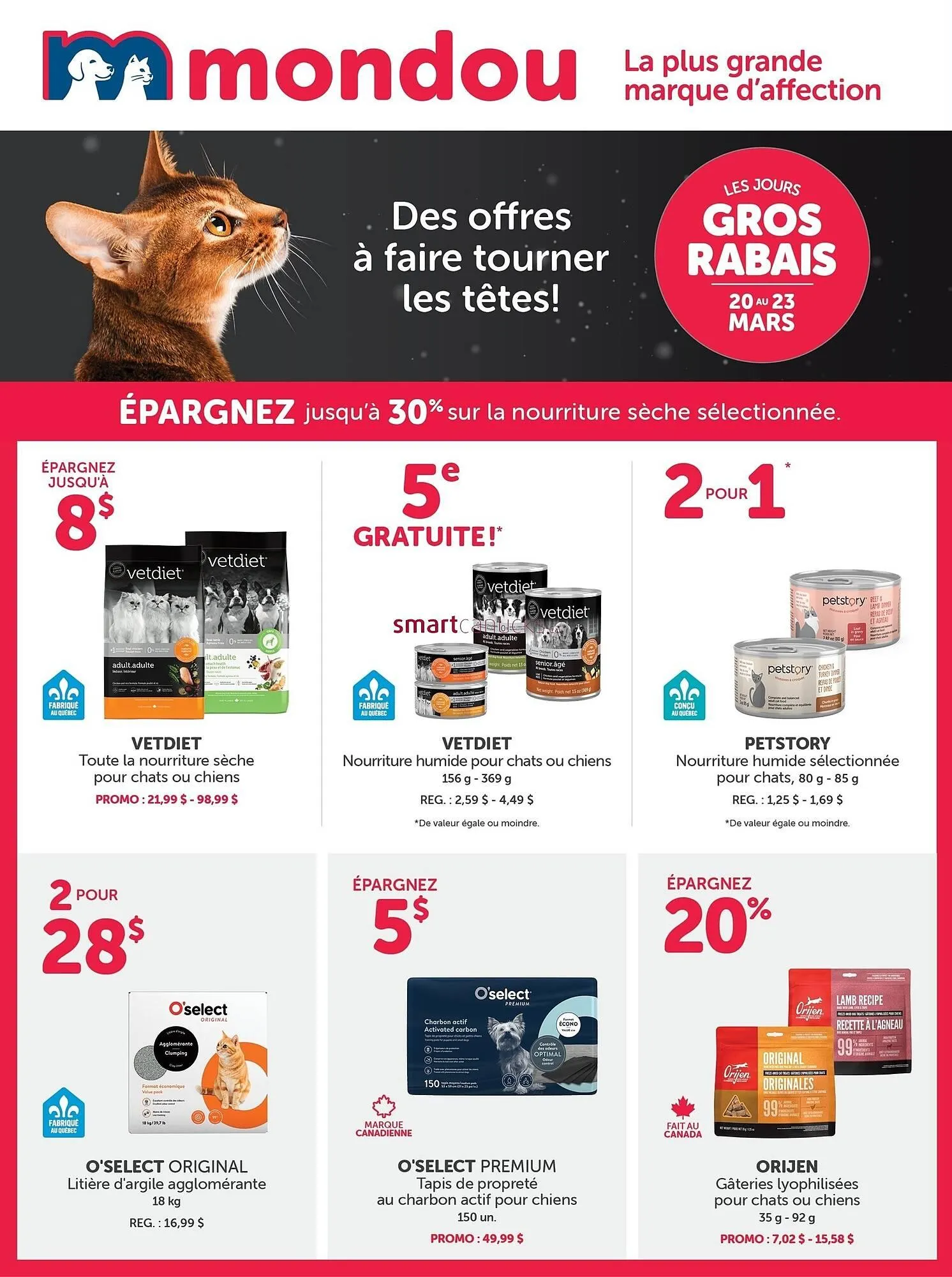 Mondou flyer - 1