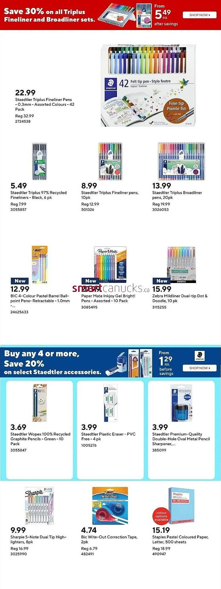 Staples flyer from July 4 to July 10 2025 - flyer page 10