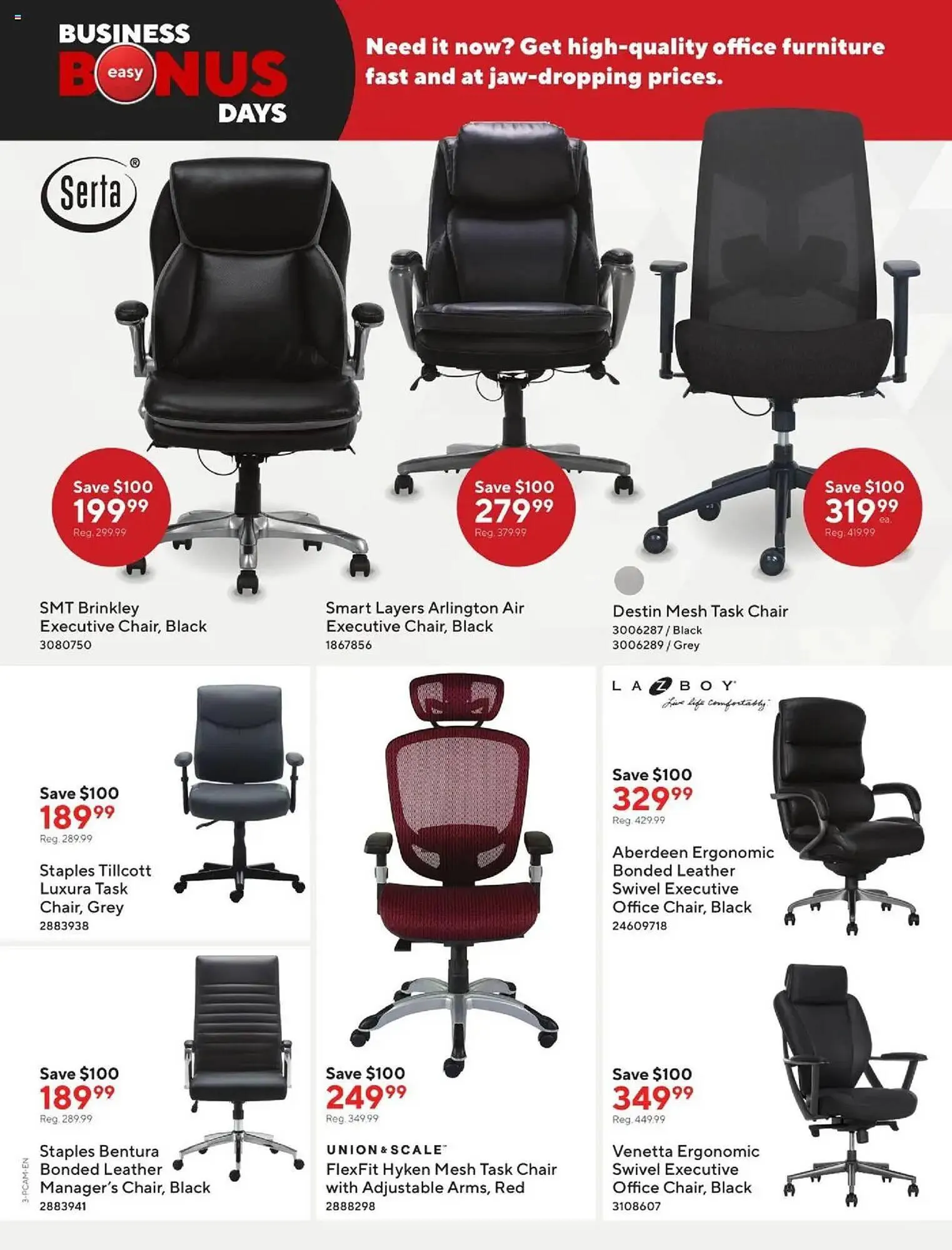 Staples flyer from October 3 to October 16 2025 - flyer page 3