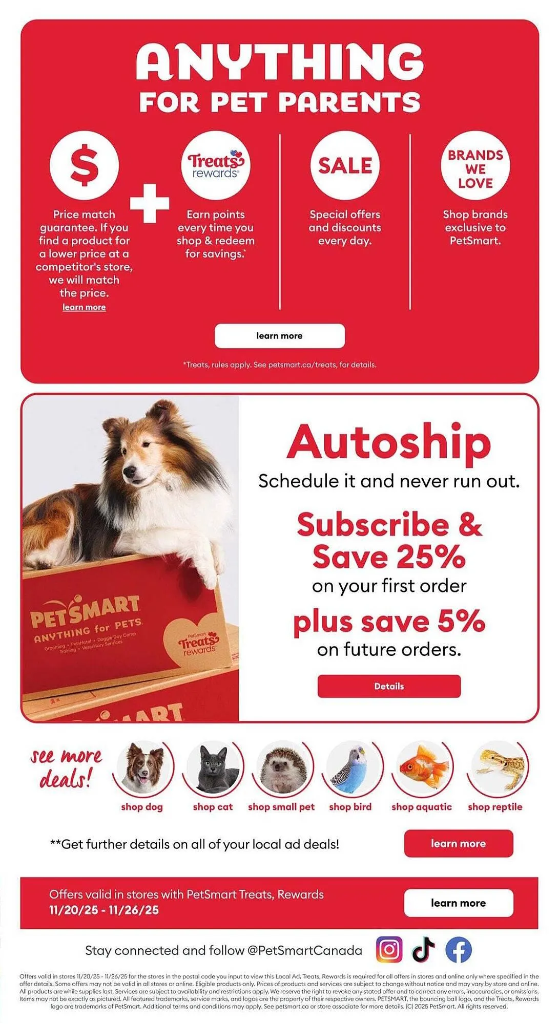 Petsmart flyer from November 20 to November 27 2025 - flyer page 8