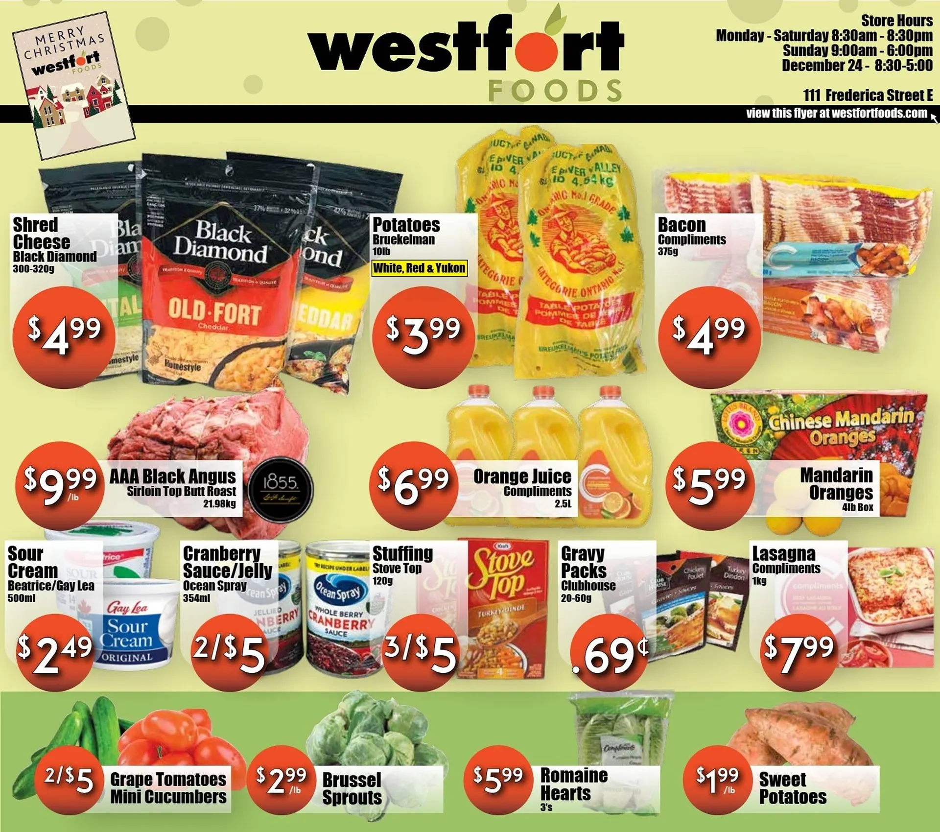 Westfort Foods flyer from December 19 to December 25 2025 - flyer page 1