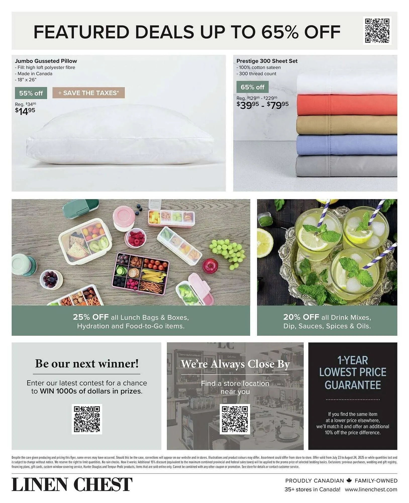 Linen Chest flyer from July 24 to July 31 2025 - flyer page 16