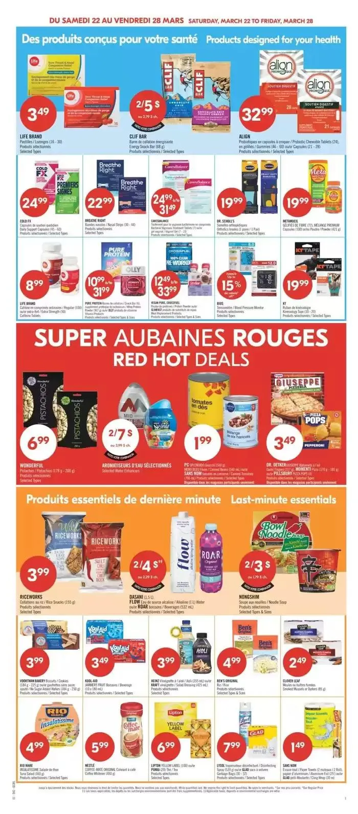 Exclusive bargains from March 22 to March 28 2025 - flyer page 14