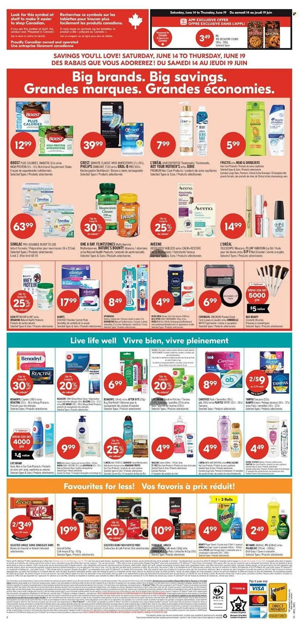 Shoppers Drug Mart flyer from June 14 to June 19 2025 - flyer page 16