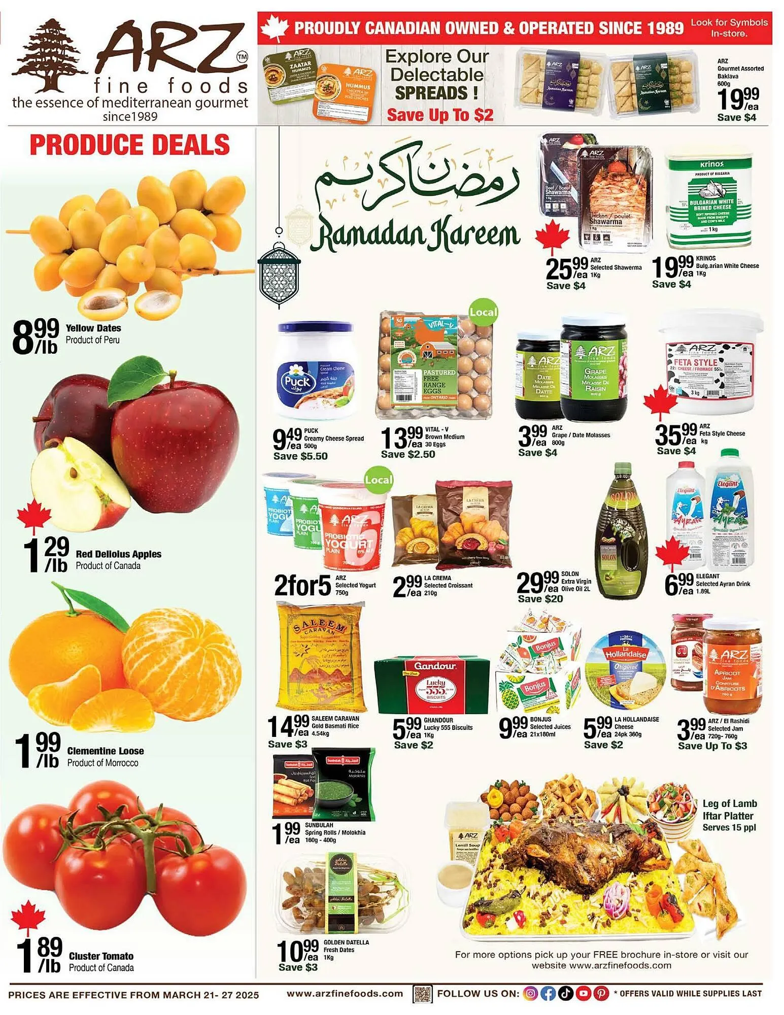 Arz Fine Foods flyer - 1