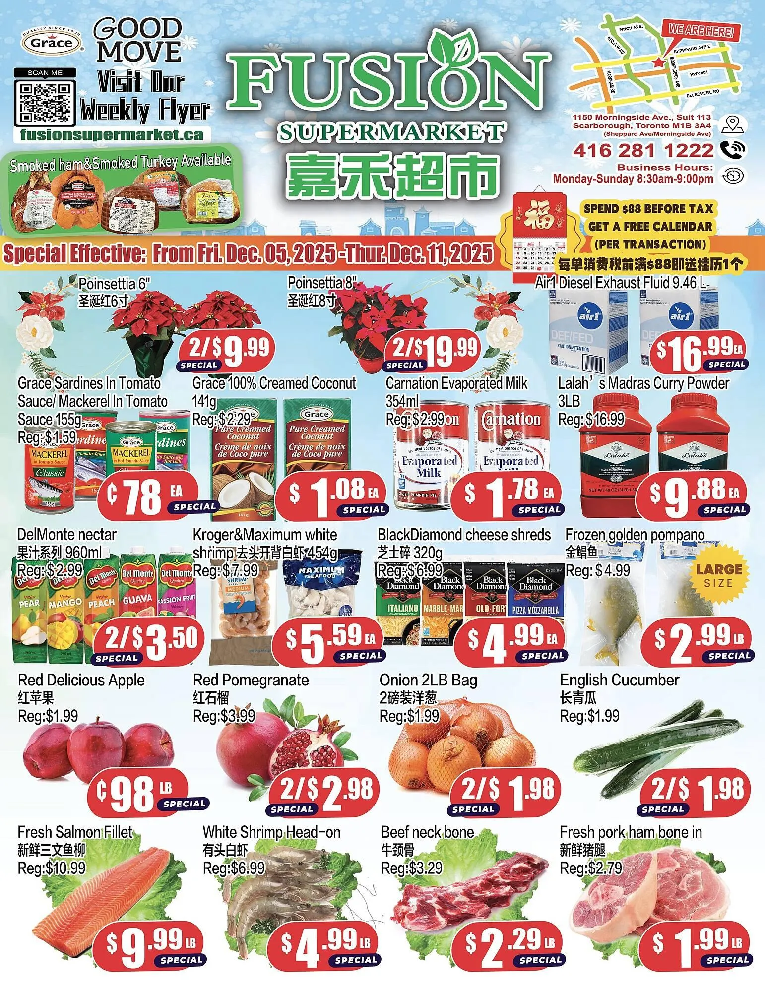 Fusion Supermarket flyer from December 4 to December 10 2025 - flyer page 1