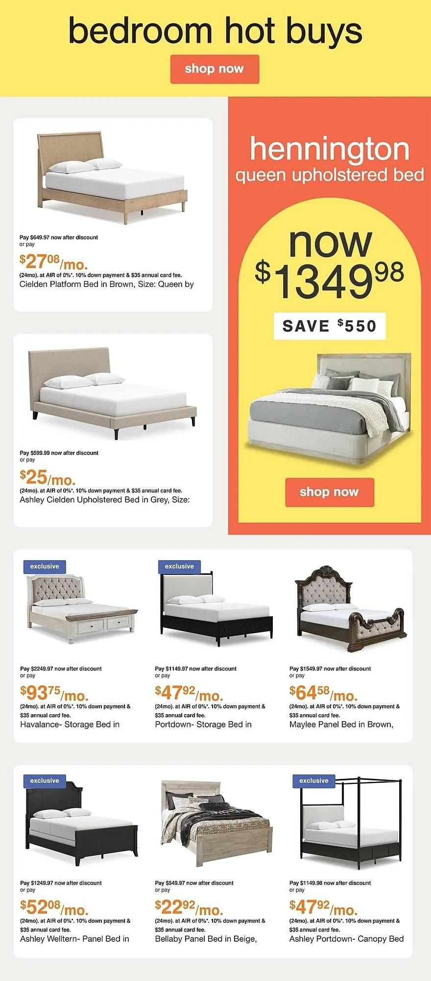 Ashley Furniture flyer from August 7 to August 13 2025 - flyer page 3