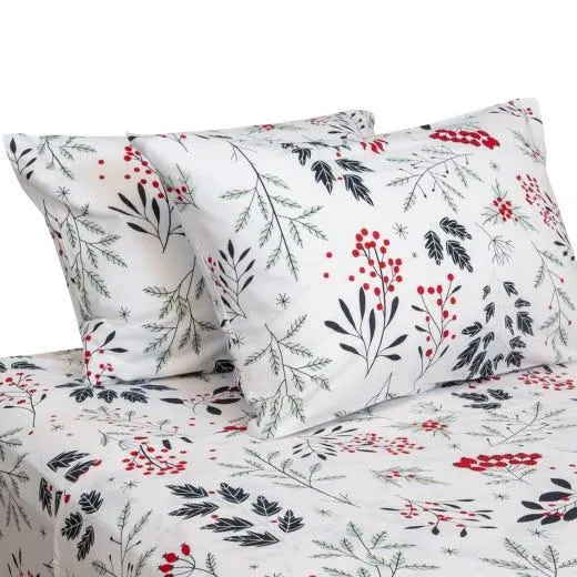 100% Cotton Flannel Sheet Set (King)