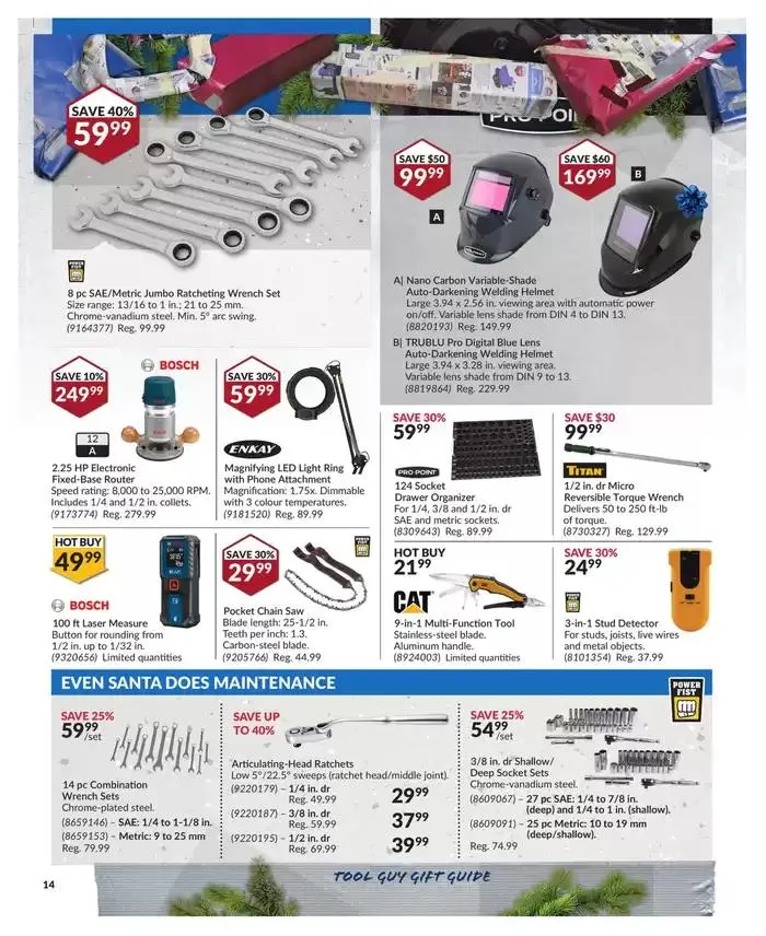 Special offers for you from December 10 to December 25 2024 - flyer page 14