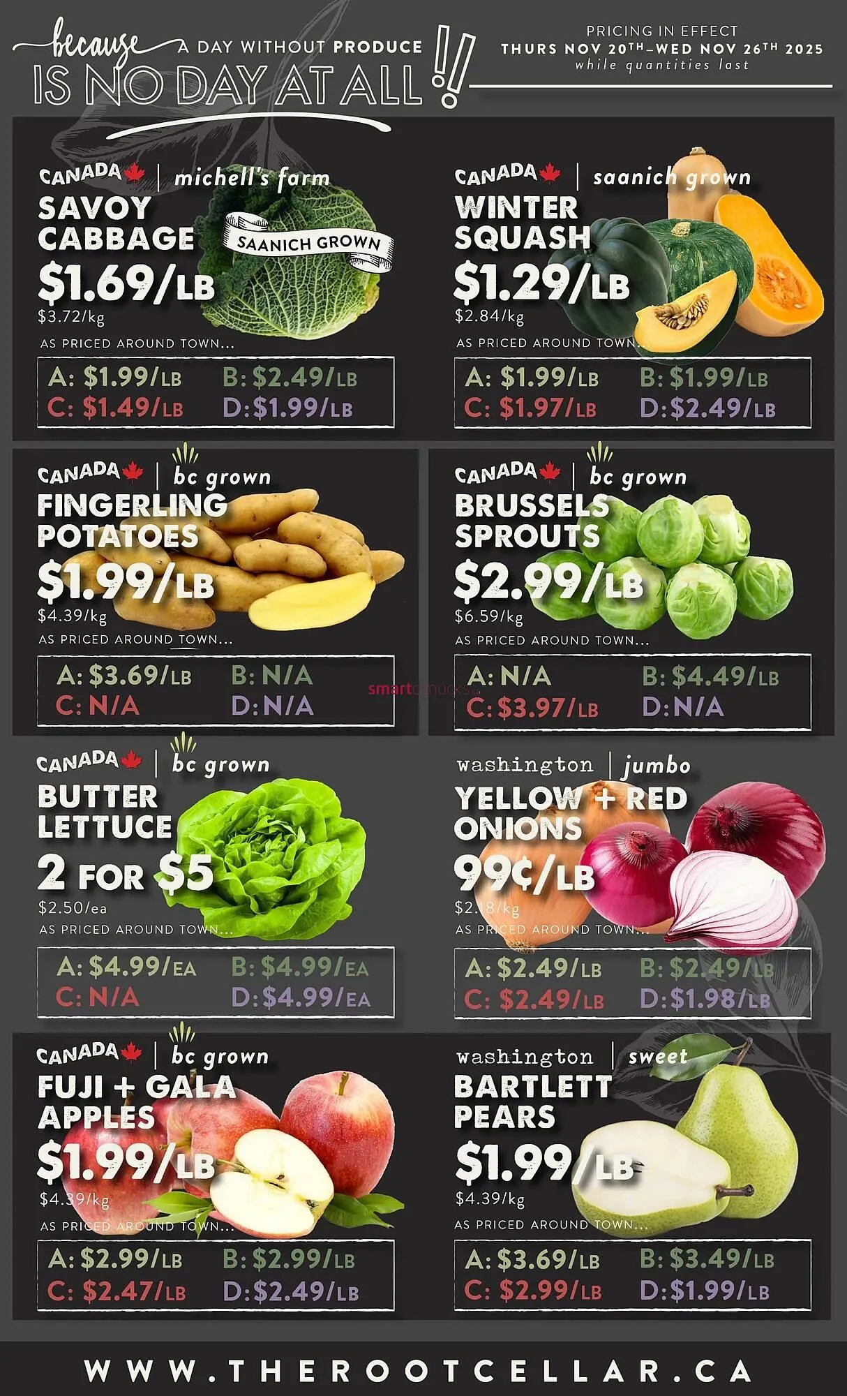 The Root Cellar flyer from November 20 to November 26 2025 - flyer page 2