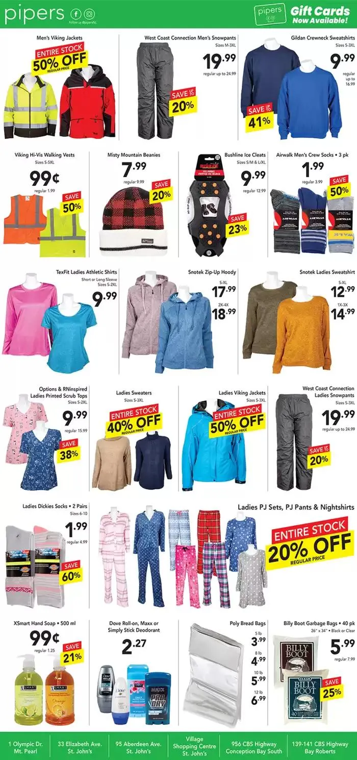 Flyer Pipers from December 28 to January 11 2025 - flyer page 4