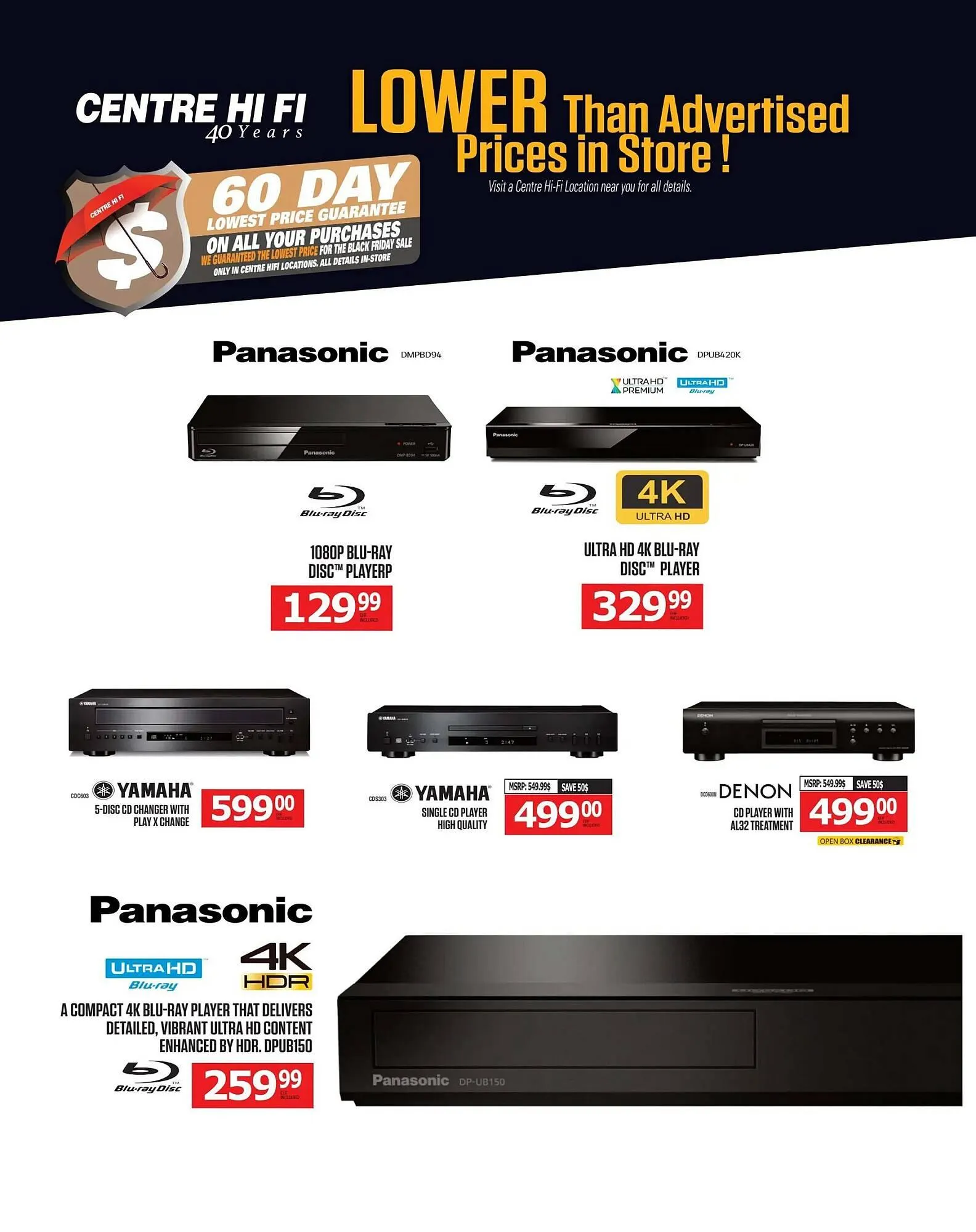 Centre Hi-Fi flyer from October 31 to November 6 2025 - flyer page 44