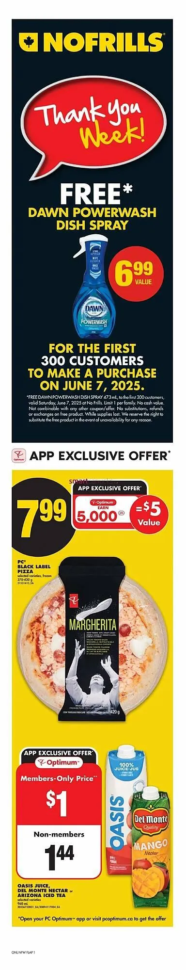 No Frills flyer from June 5 to June 11 2025 - flyer page 1