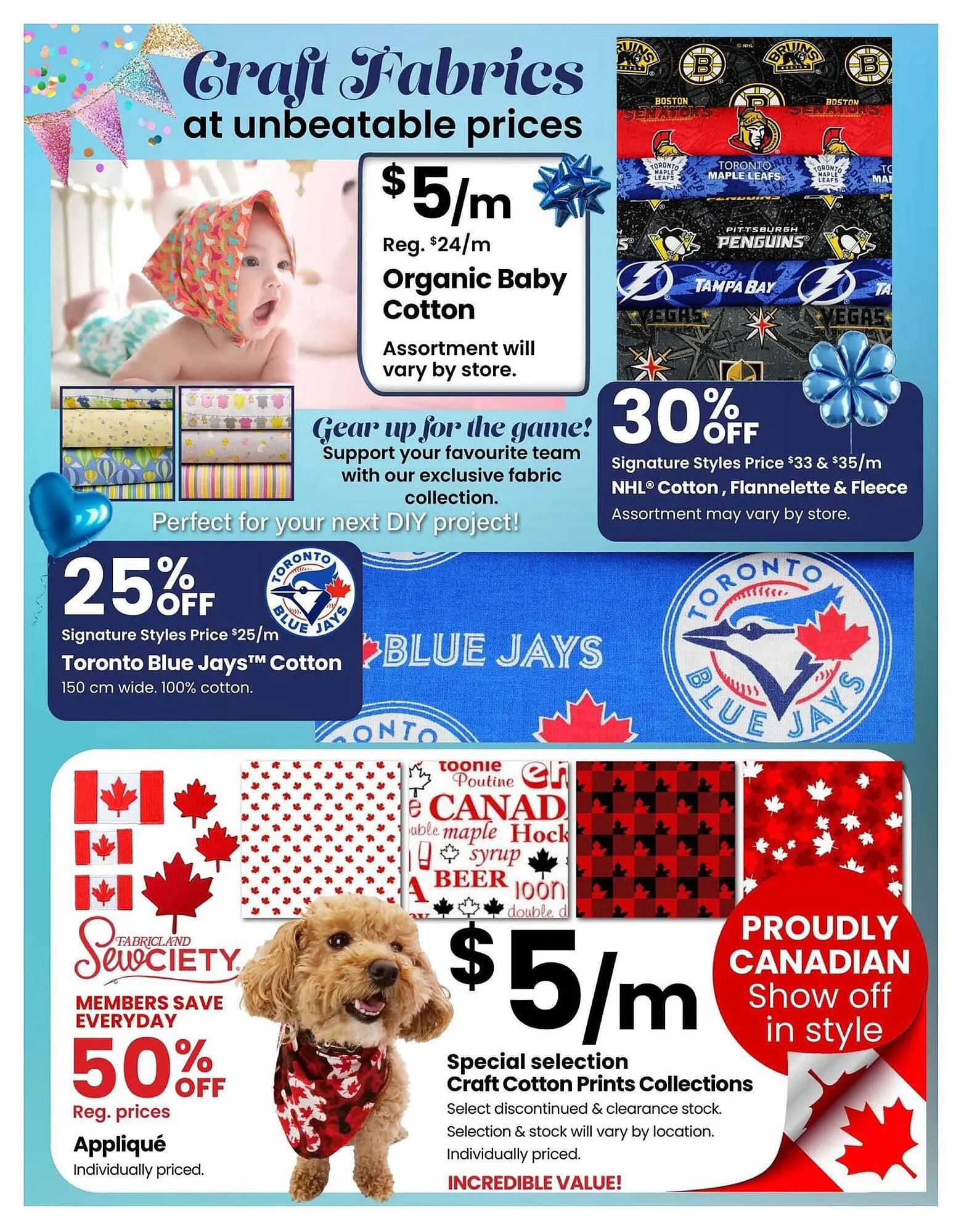 Fabricland flyer from April 2 to April 9 2025 - flyer page 6