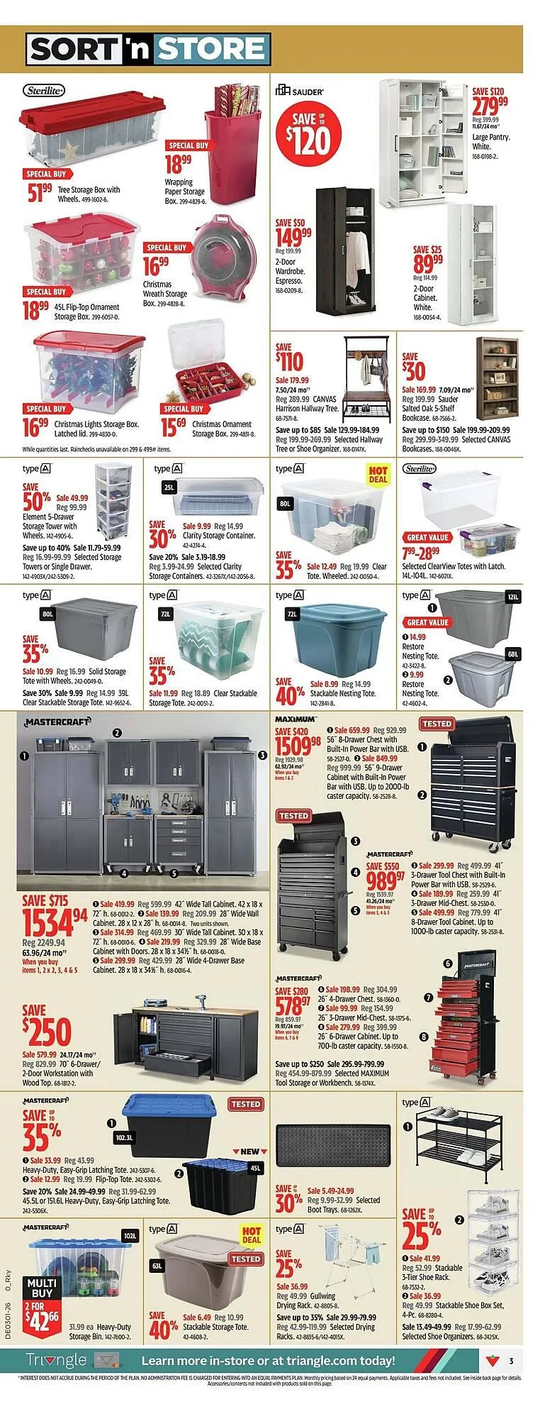 Canadian Tire flyer from December 30 to January 13 2026 - flyer page 5