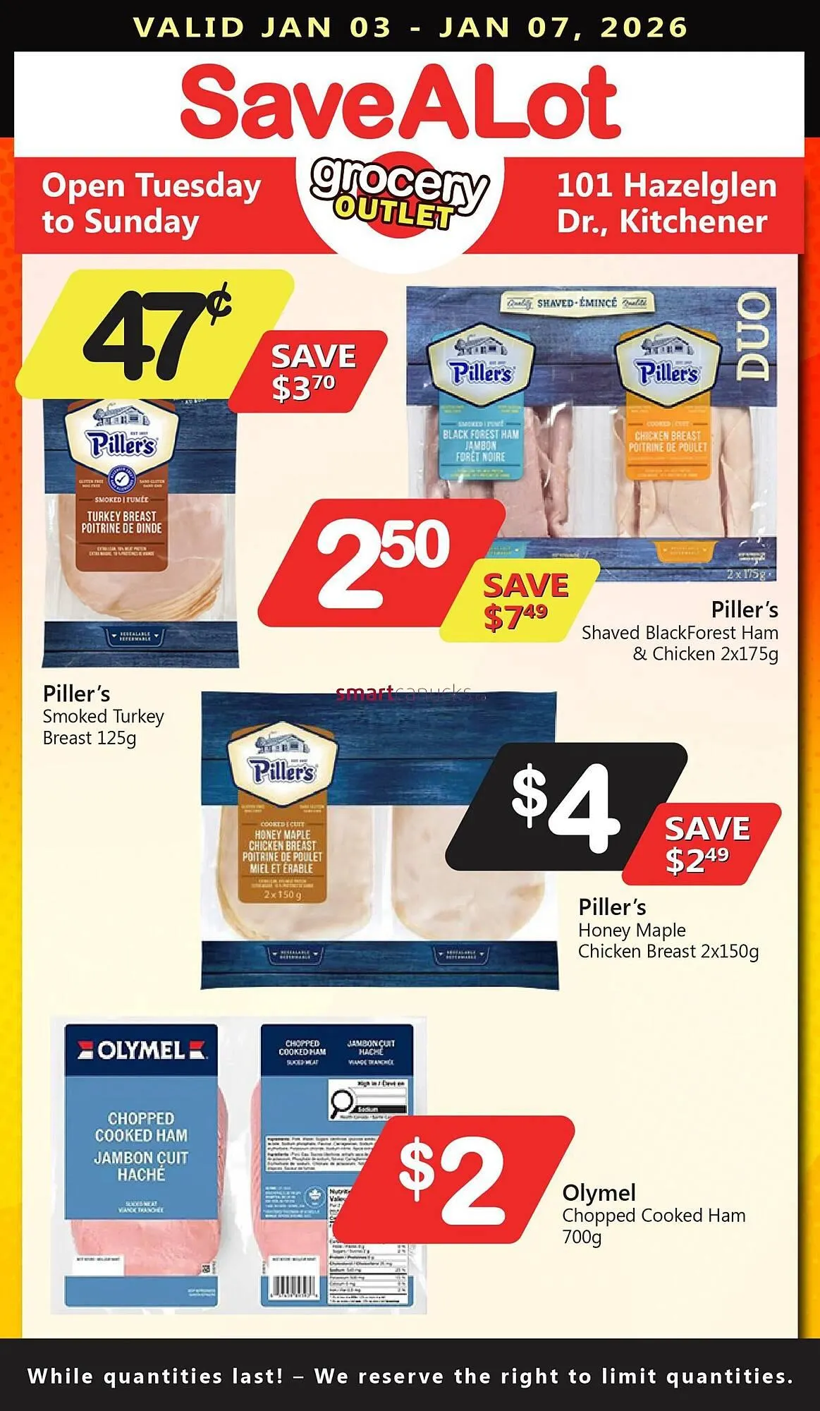 Save on Foods flyer from January 3 to January 7 2026 - flyer page 1