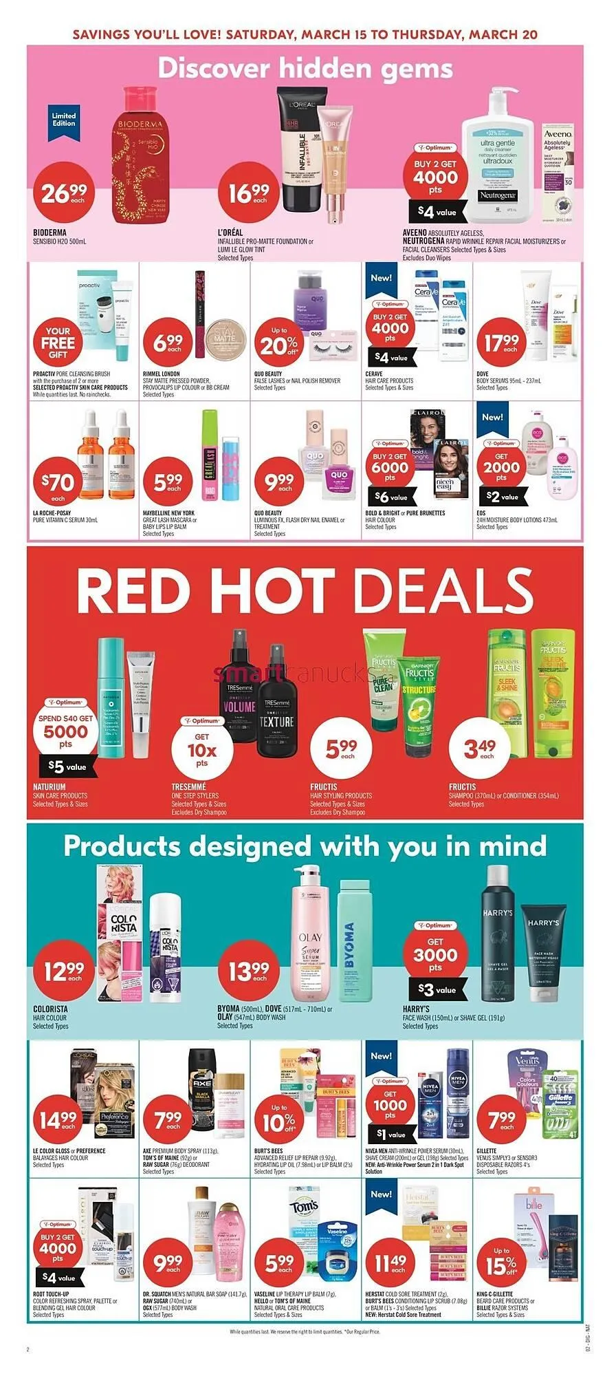 Shoppers Drug Mart flyer from March 13 to March 19 2025 - flyer page 14