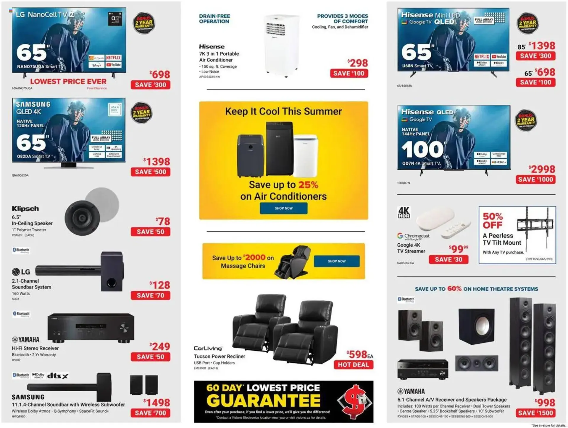 Visions Electronics flyer from April 25 to May 1 2025 - flyer page 2