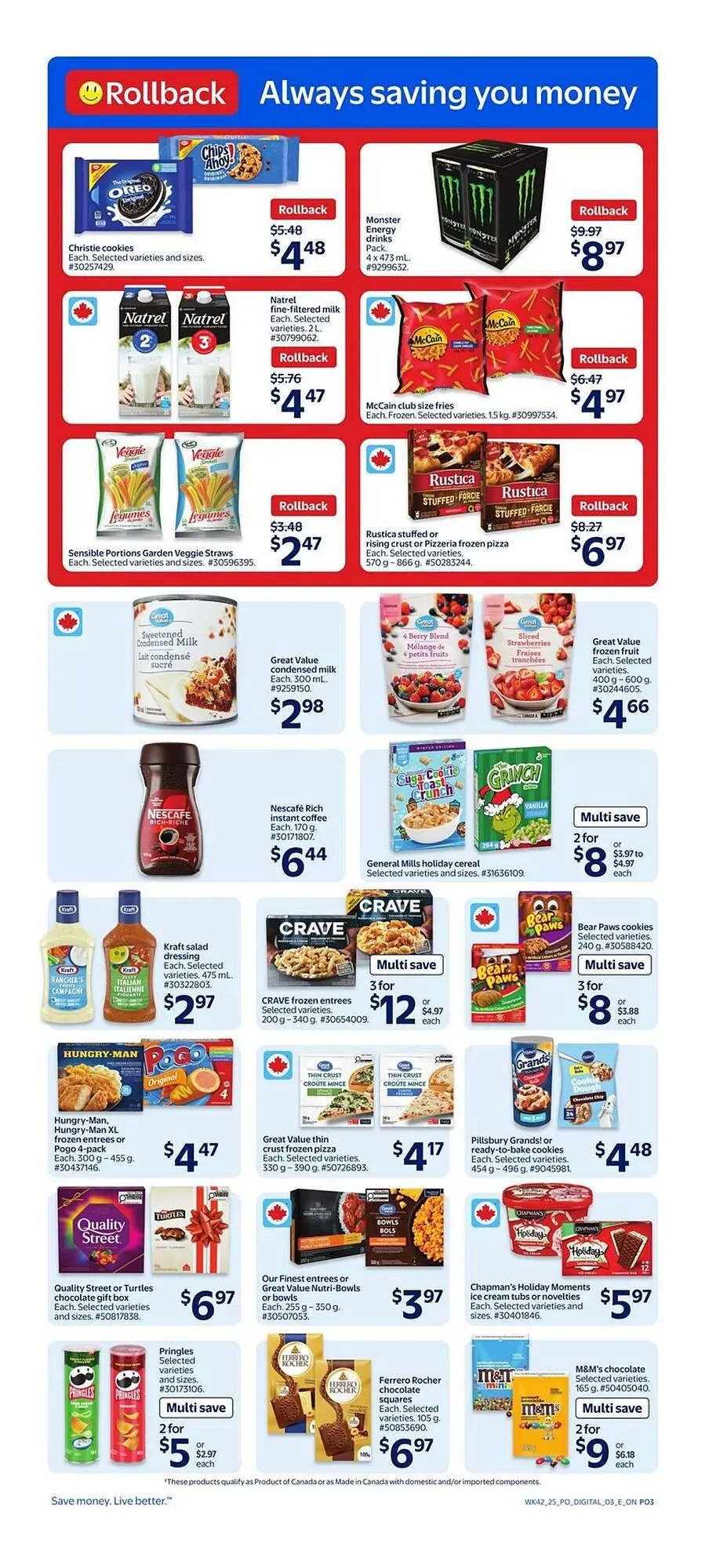 Walmart flyer from November 13 to November 19 2025 - flyer page 4