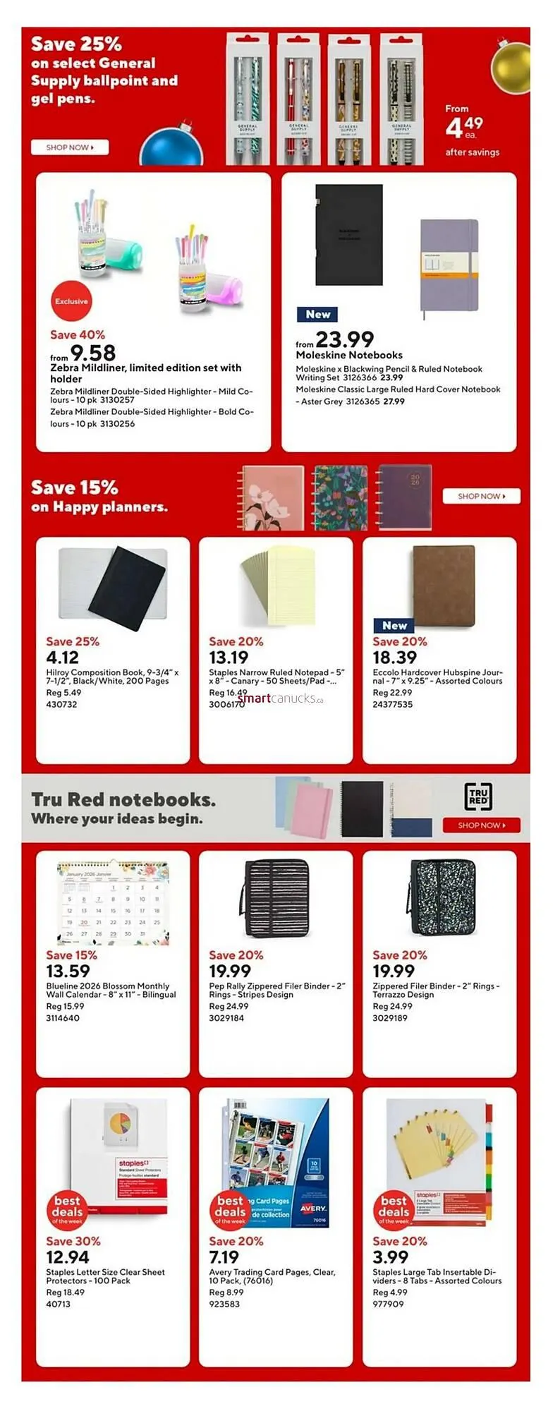 Staples flyer from November 7 to November 13 2025 - flyer page 14