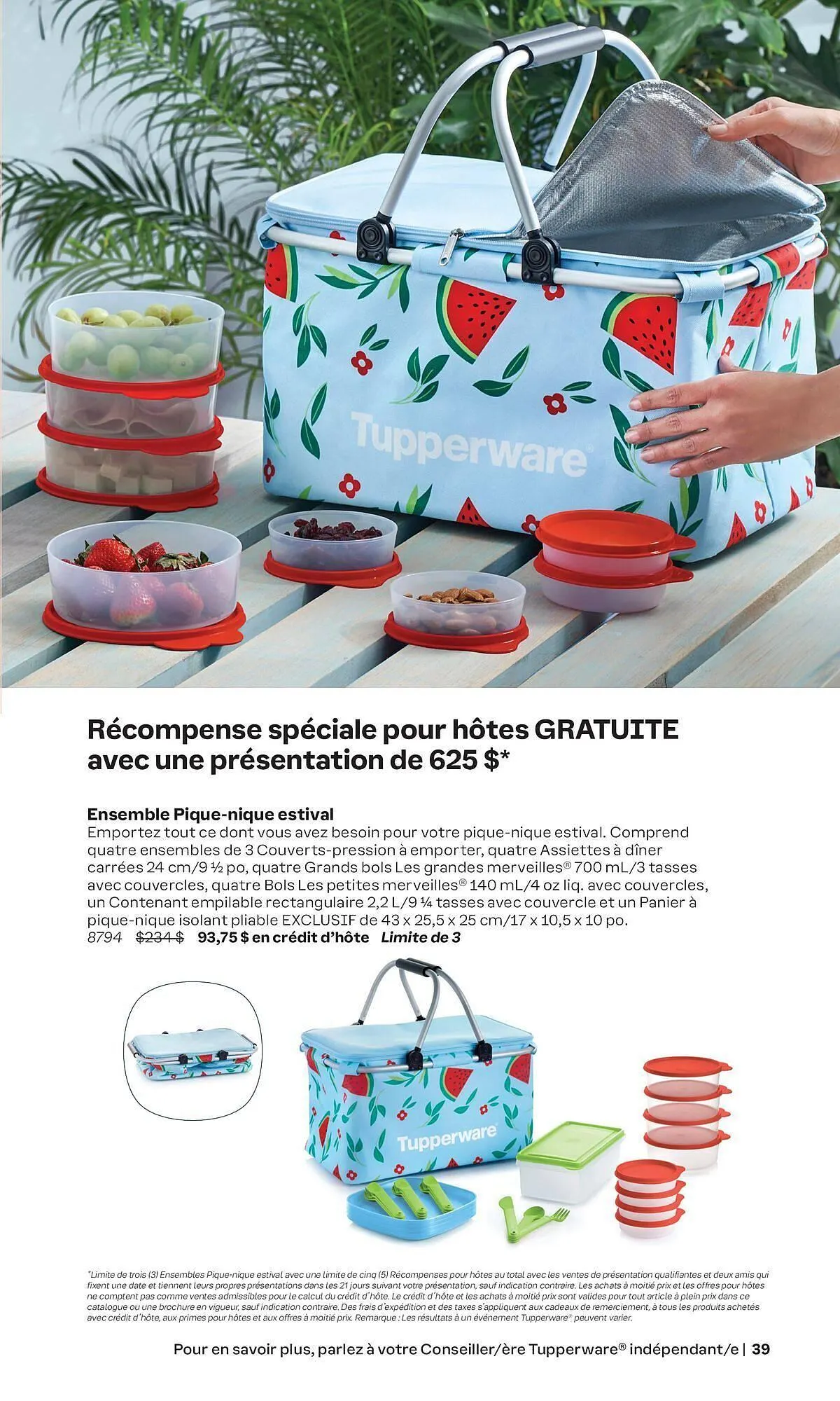 Tupperware flyer from April 26 to May 10 2024 - flyer page 39