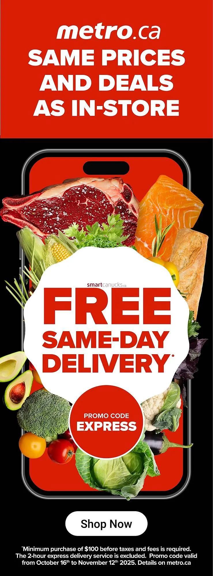 Metro flyer from October 23 to October 29 2025 - flyer page 16