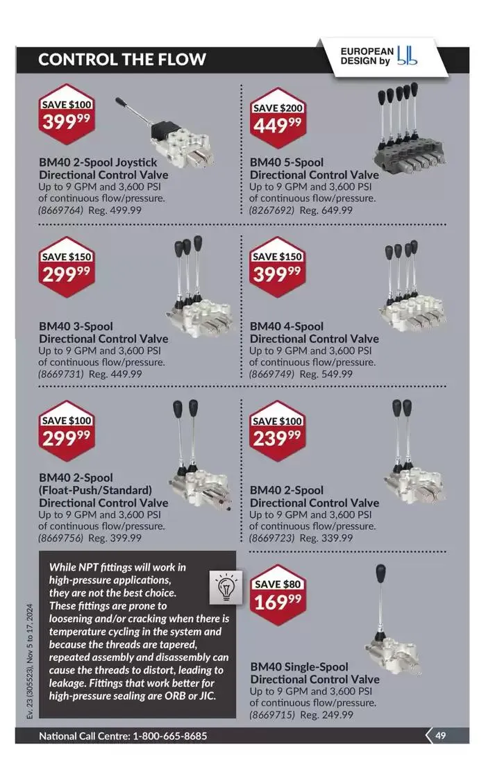 National Sale from November 5 to November 17 2024 - flyer page 53