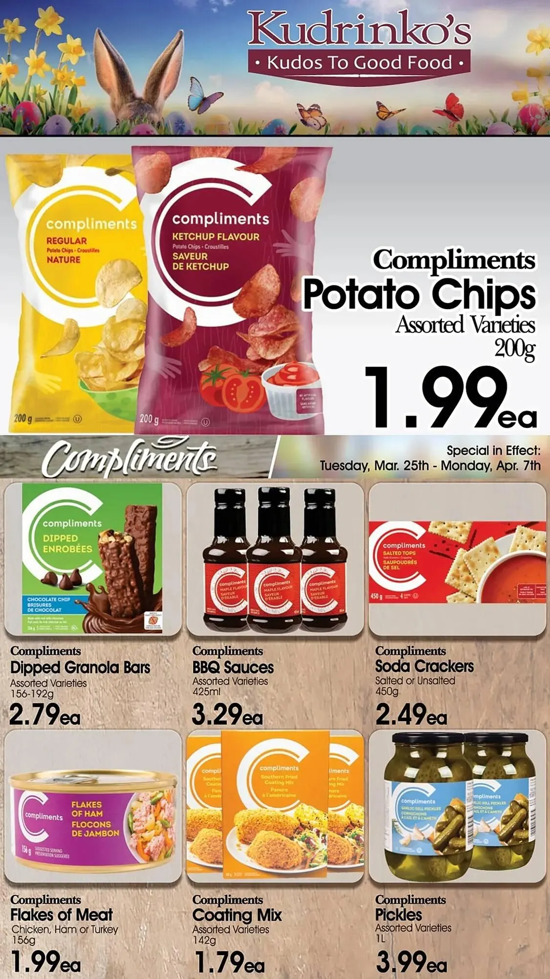 Kudrinko's flyer from March 24 to April 17 2025 - flyer page 5