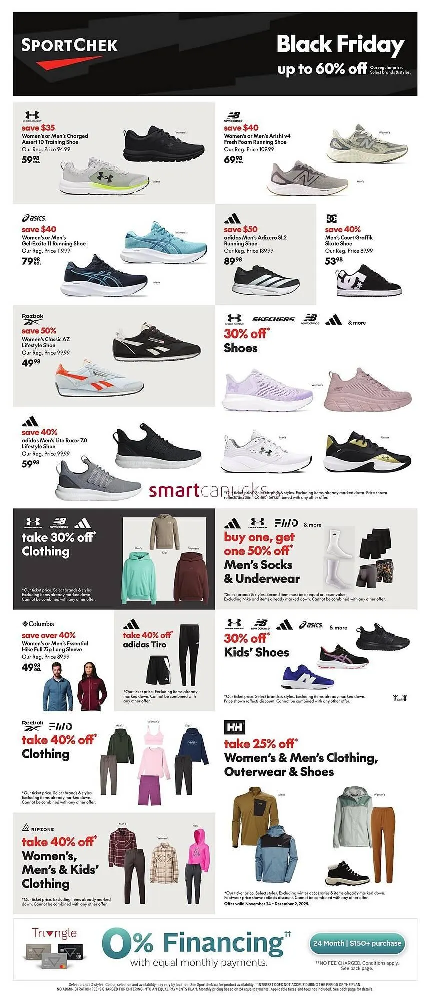 Sport Chek flyer from November 20 to November 26 2025 - flyer page 2