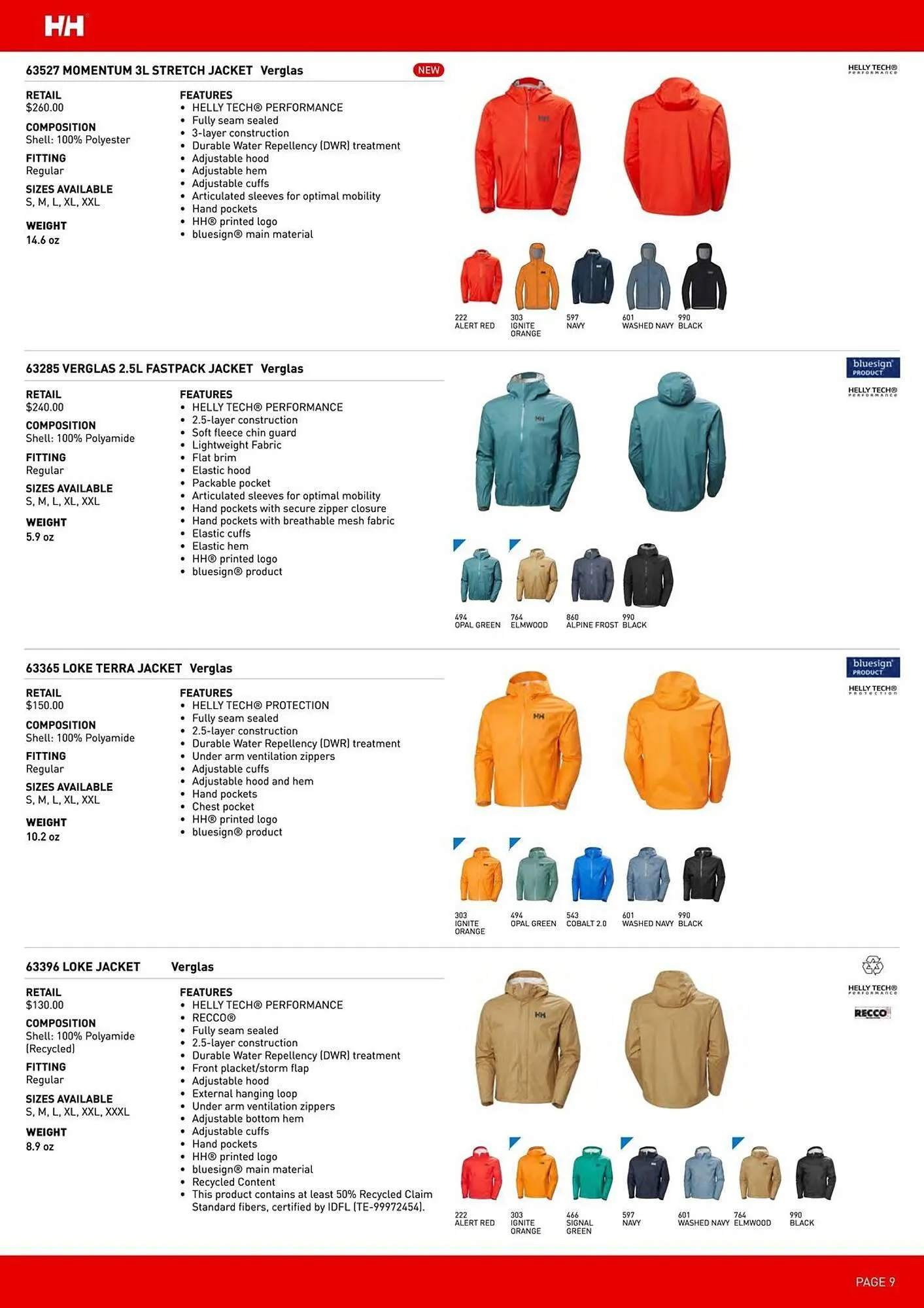 Helly Hansen flyer from March 12 to May 31 2026 - flyer page 9