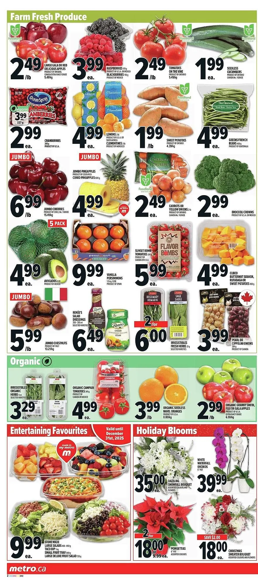 Metro flyer from December 18 to December 25 2025 - flyer page 7