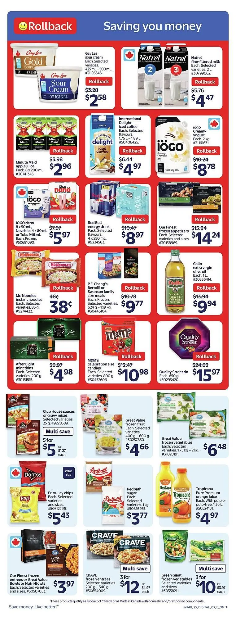 Walmart flyer from December 25 to January 1 2026 - flyer page 4
