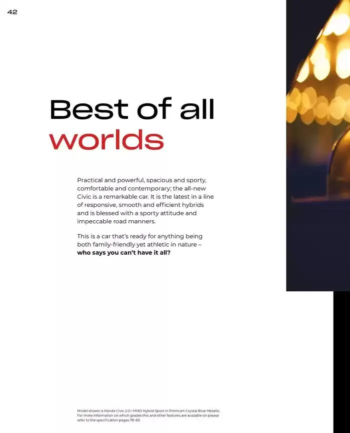 Honda Civic from February 28 to February 28 2026 - flyer page 42