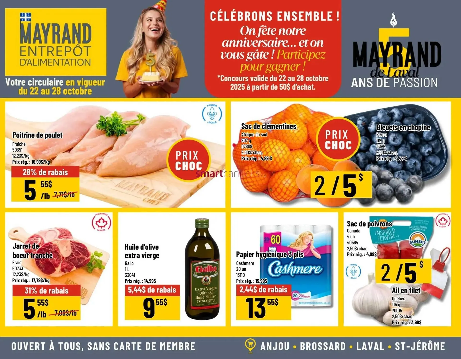 Mayrand flyer from October 23 to October 29 2025 - flyer page 1