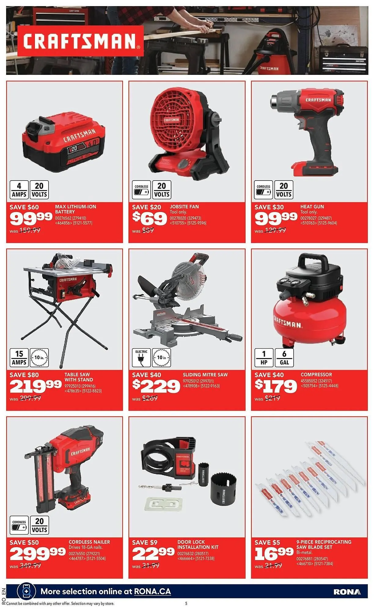 RONA flyer from May 8 to July 31 2025 - flyer page 6