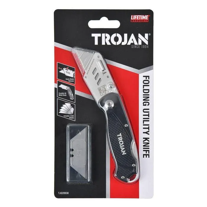 Trojan Folding Utility Knife