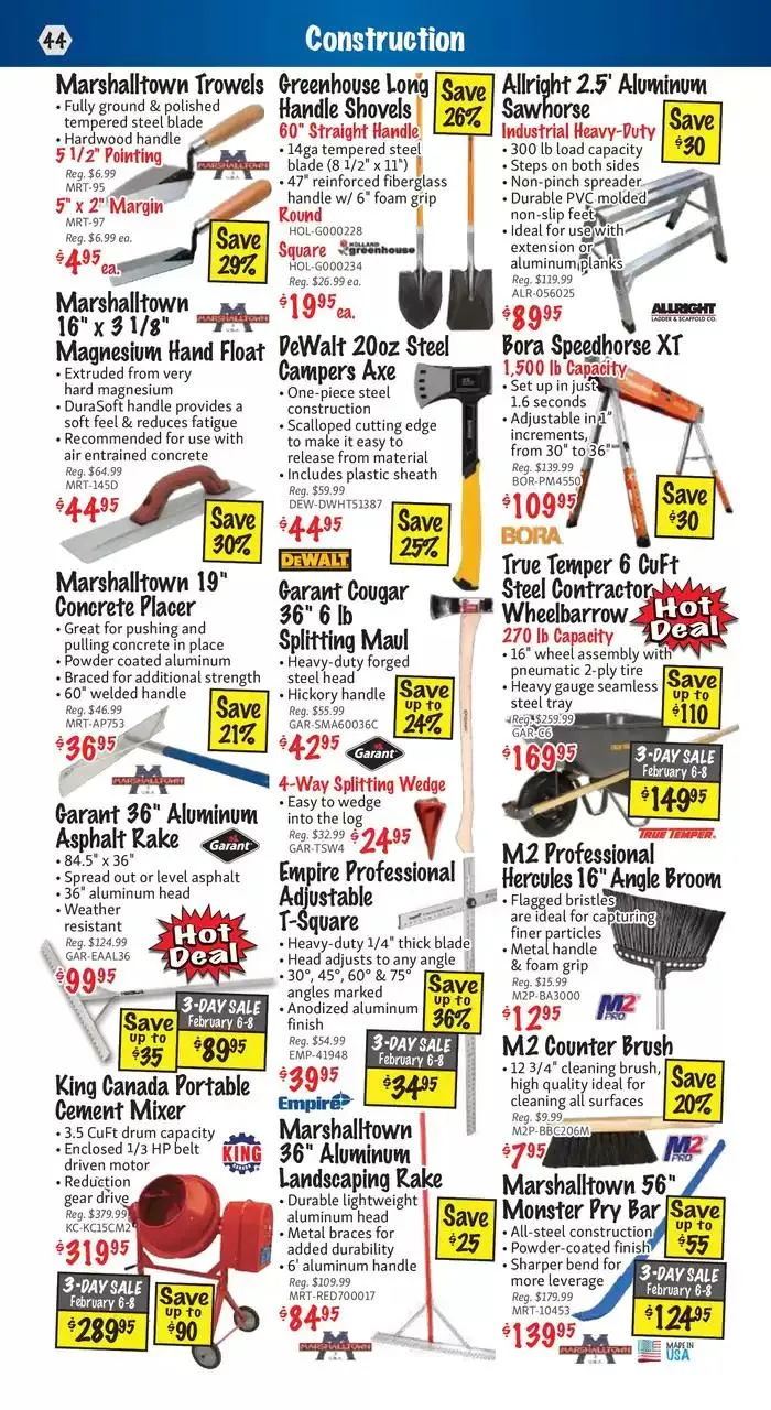KMS Tools  from February 1 to February 15 2025 - flyer page 44