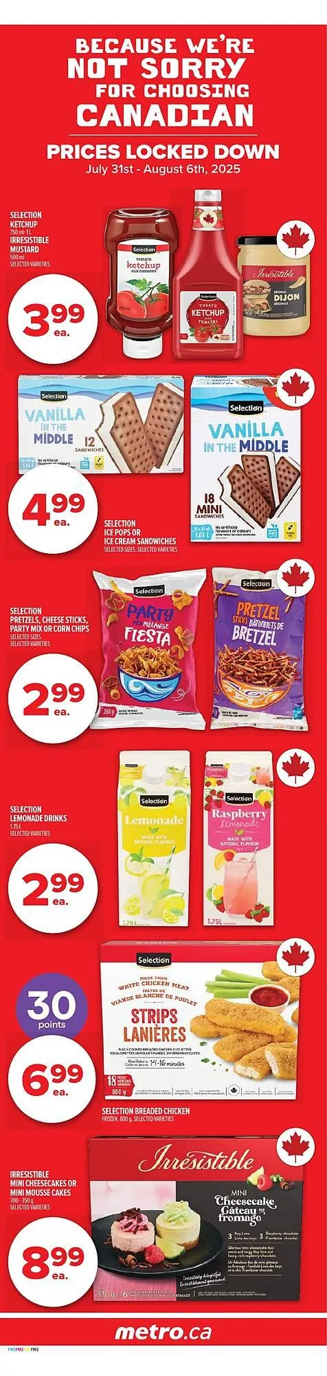 Metro flyer from July 31 to August 6 2025 - flyer page 3