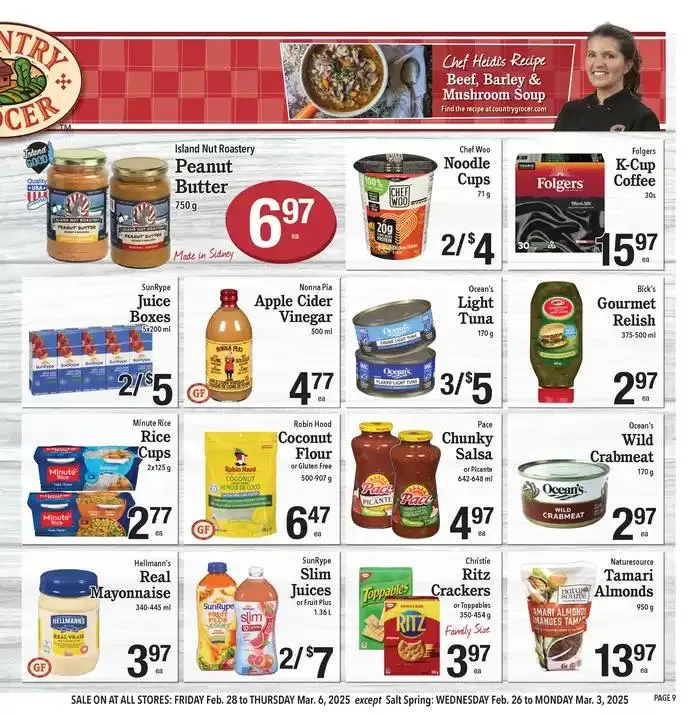 Special offers for you from February 26 to March 12 2025 - flyer page 9