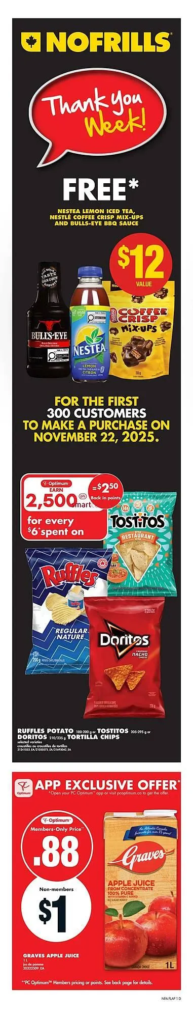 No Frills flyer from November 20 to November 26 2025 - flyer page 1