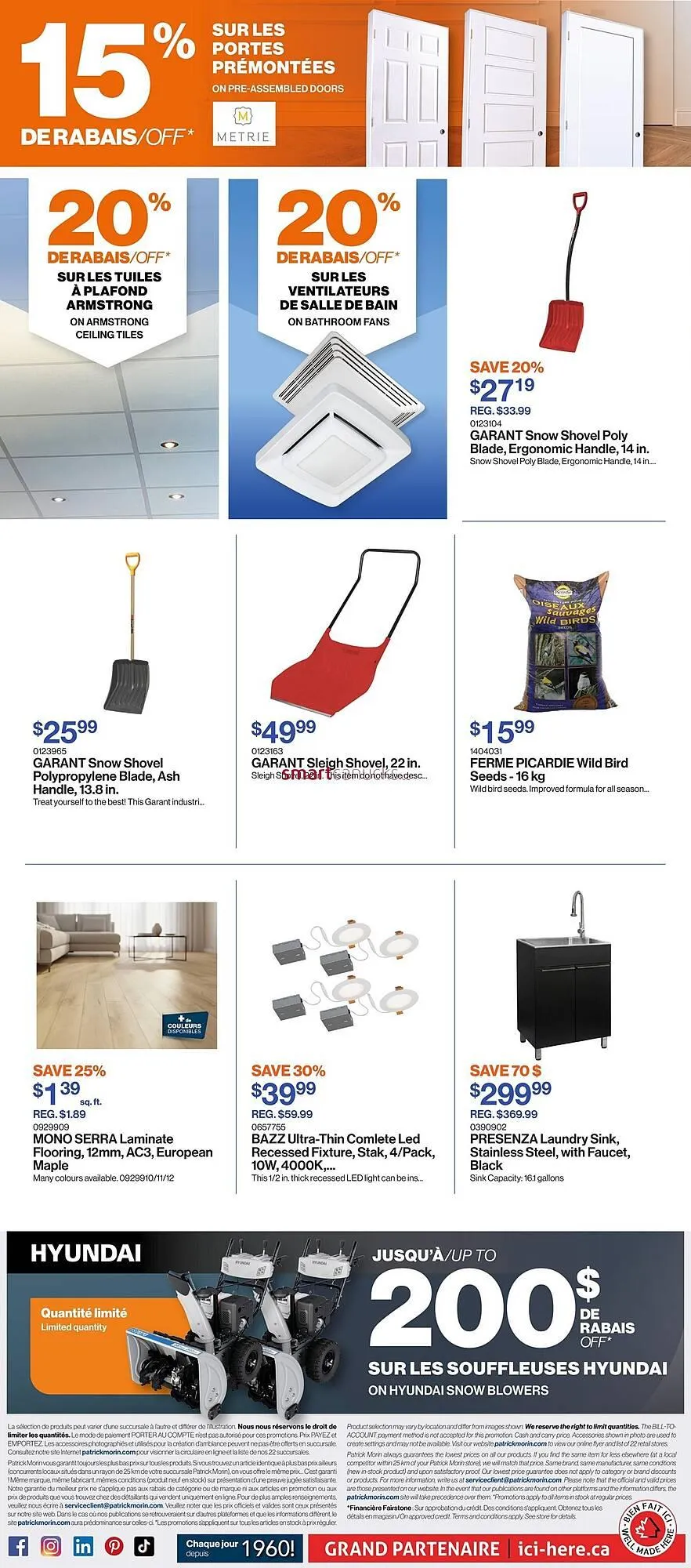 Patrick Morin flyer from January 22 to February 4 2026 - flyer page 3