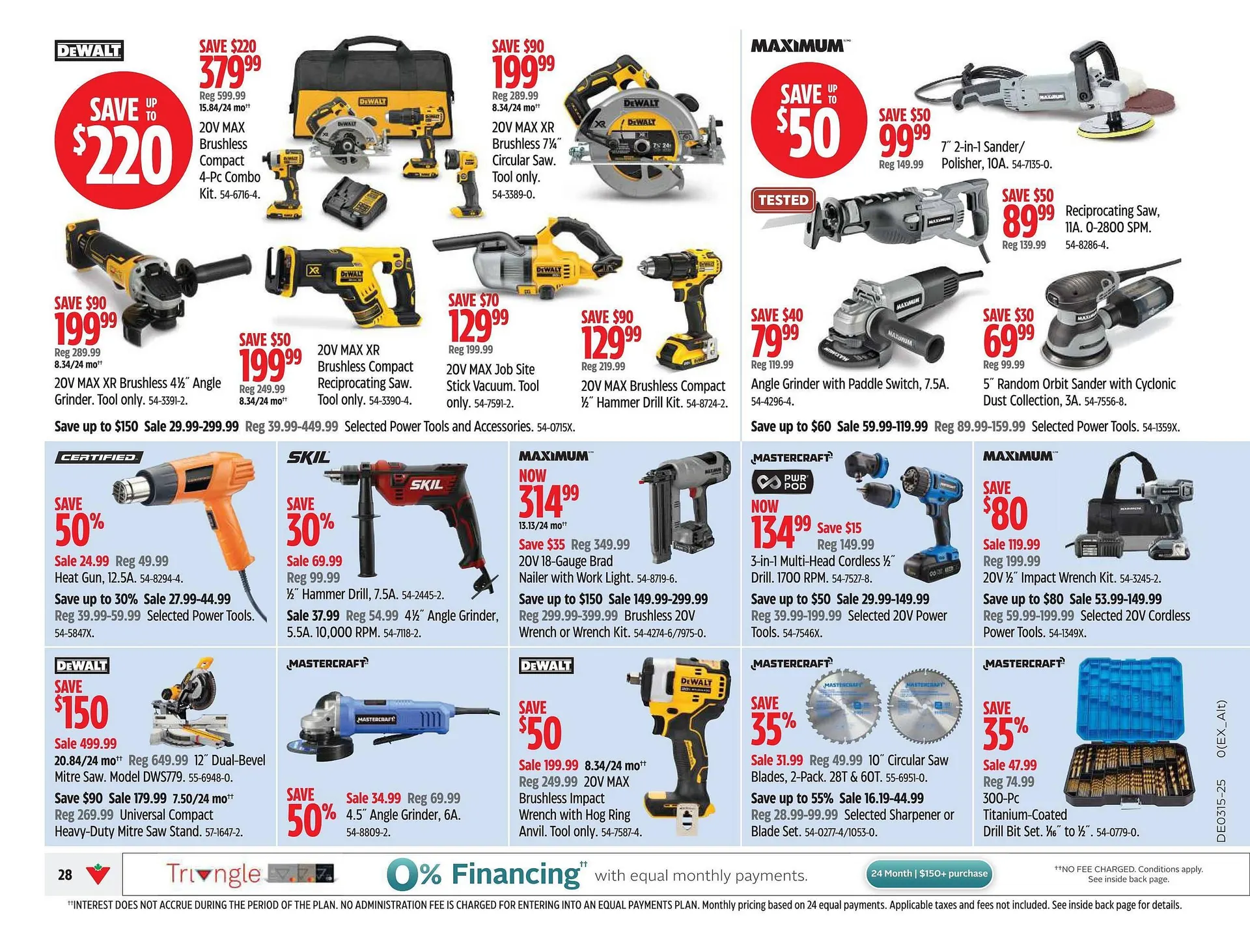 Canadian Tire flyer from April 3 to April 9 2025 - flyer page 28
