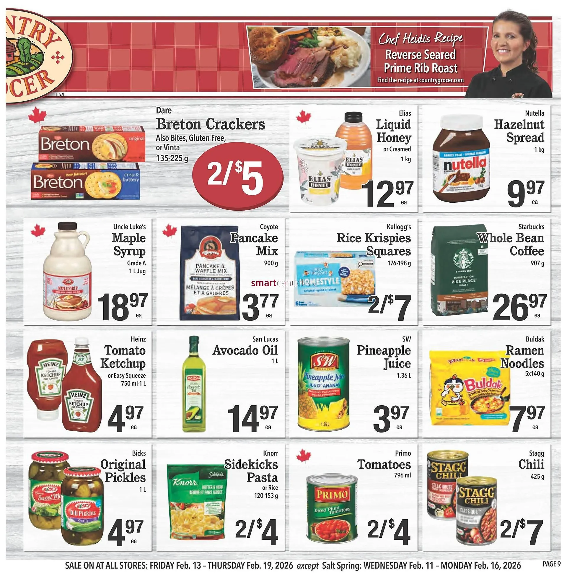 Country Grocer flyer from February 13 to February 19 2026 - flyer page 9