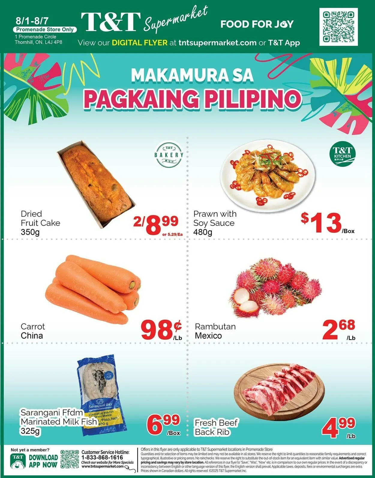 T&T Supermarket - Greater Toronto Area Current flyer from August 1 to August 7 2025 - flyer page 5