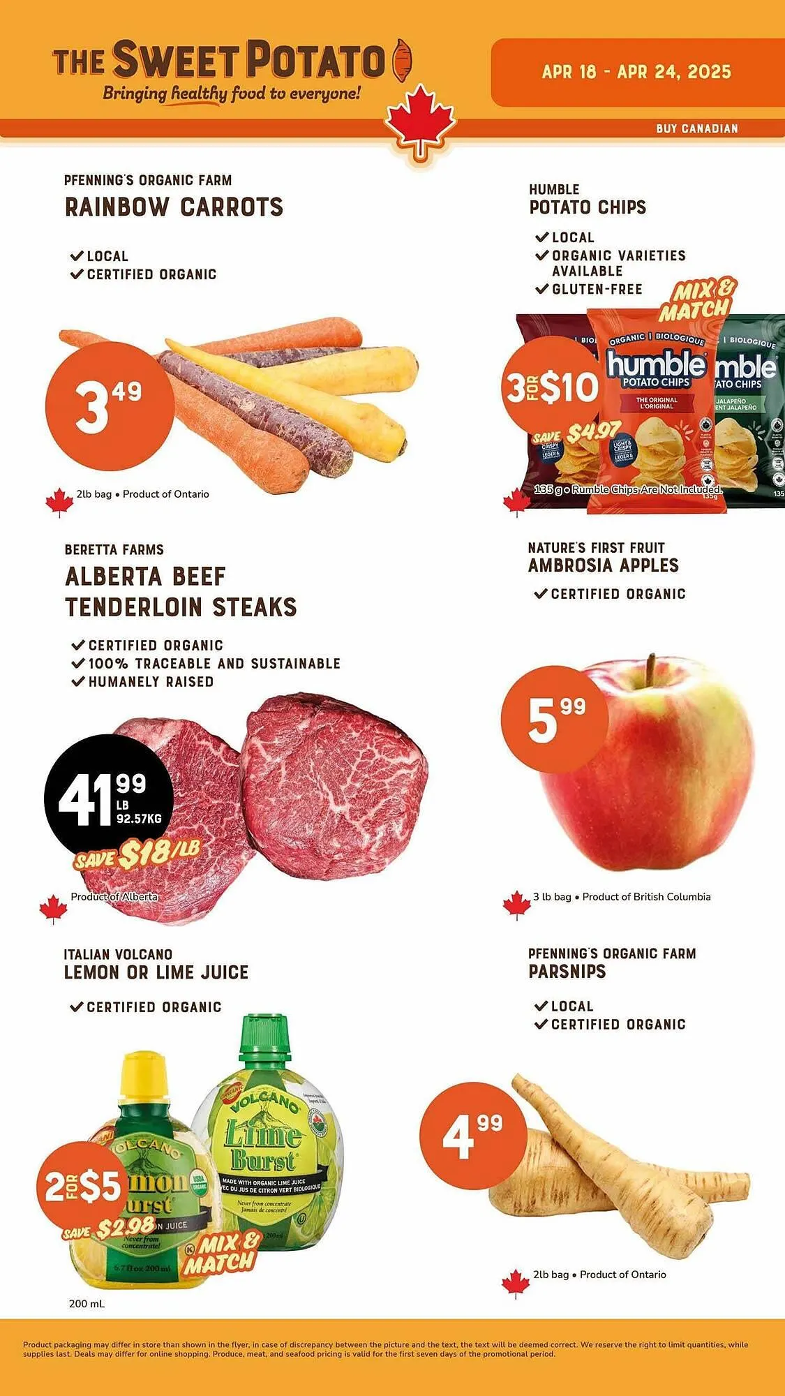 The Sweet Potato flyer - 1