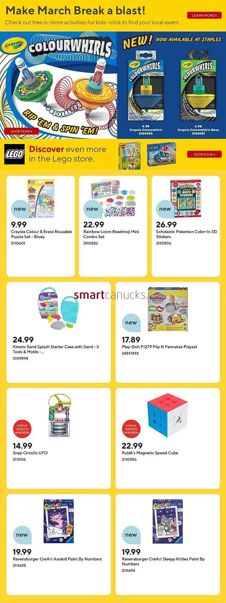 Staples flyer from March 21 to April 24 2025 - flyer page 10